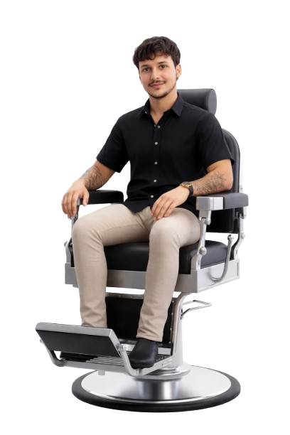 Mascote da Manzan Barber